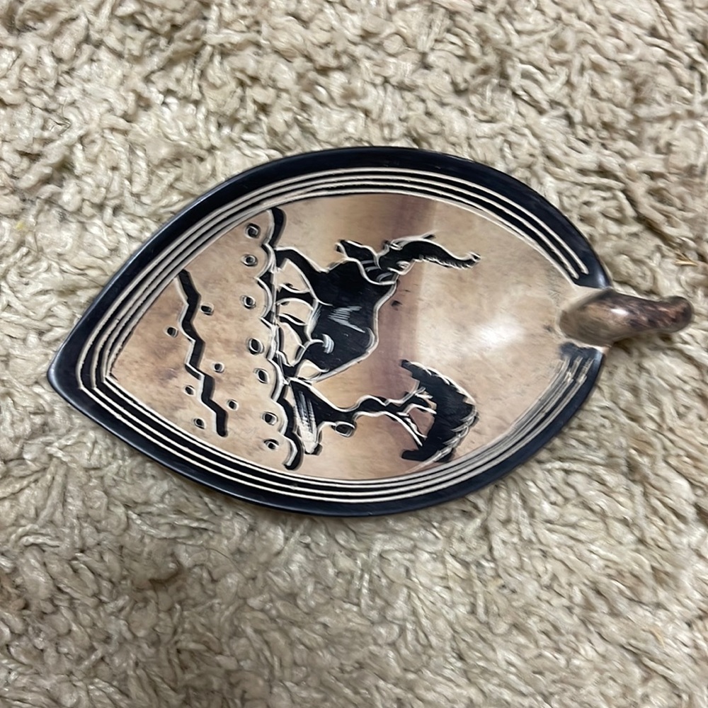 Vintage soap stone bowl for trinkets, jewelry, or soap